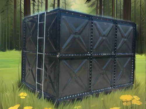 郑州镀锌板水箱露天安装